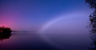 Scot captures 'stunning' photos of aurora and rare 'fogbow' over Loch Lomond