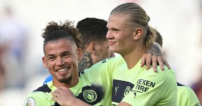 Kalvin Phillips claims Man City ace Erling Haaland is 'a massive fan' of Premier League rivals
