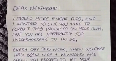 Mum fumes after neighbour tells her to 'limit child's time outside' or they'll call the police in abrupt note