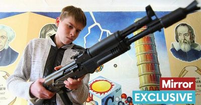 Vladimir Putin bracing Russia for all-out war by preparing schoolchildren for frontline