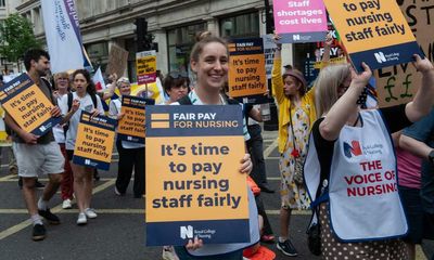 Nurses across UK vote to go on strike for first time in dispute over pay