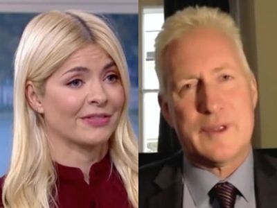 This Morning: Holly Willoughby scolds Lembit Opik for ‘having a go’ at Angela Rayner