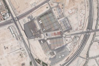 Qatar unveils 6,000 cabin World Cup fan village in desert