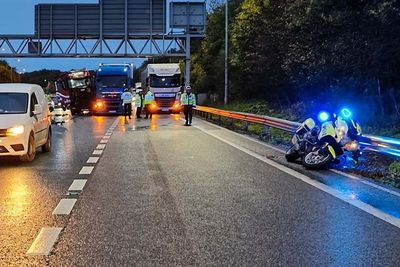 Police officer injured on third day of Just Stop Oil’s M25 protests