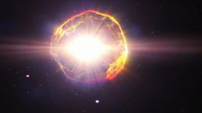 Supernova explosion that ripped star apart 11.5 billion years ago detected by Hubble telescope