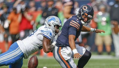Bears’ Justin Fields says he’s ‘same old me’ after breaking NFL QB rushing record