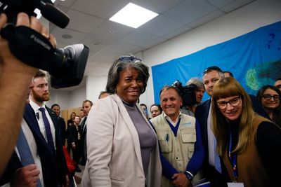 US official meets Ukrainian children at UNICEF hub in Warsaw