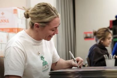 UFC 281 ‘Embedded,’ No. 3: ‘Meatball’ Molly McCann arrives and does some autograph work