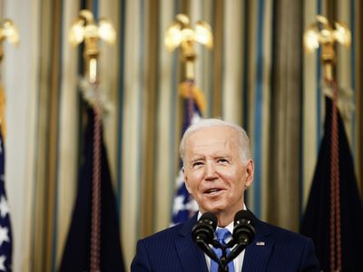 Biden cheers Democrats for avoiding a 'red wave' in the midterm elections