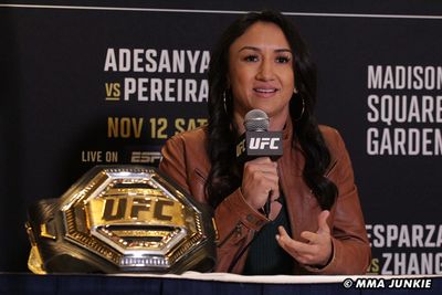 Carla Esparza on Zhang Weili before UFC 281: ‘It doesn’t really matter what she thinks or fears’