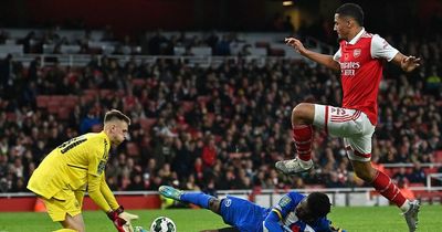 Arsenal player ratings vs Brighton as Karl Hein endures nightmare debut but Saliba shows class