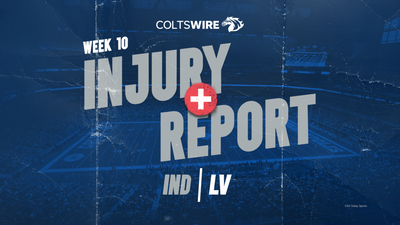 Colts vs. Raiders: Initial injury report for Week 10