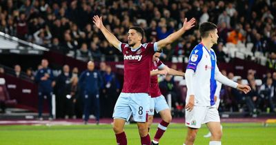 West Ham player ratings: Pablo Fornals stars as Blackburn Rovers seal penalty shootout win