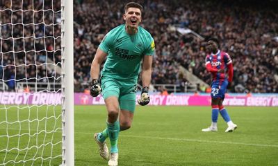 Nick Pope is Newcastle’s saviour in shootout win over Crystal Palace
