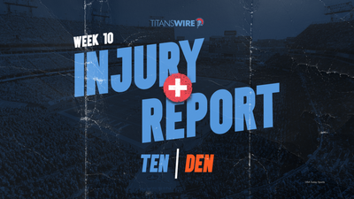 Tennessee Titans vs. Denver Broncos Week 10 injury report: Wednesday