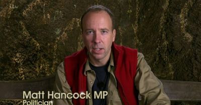 ITV I'm a Celeb fans confused as they ask 'why am I liking Matt Hancock?' after he slips on way in while Seann Walsh can't stop laughing