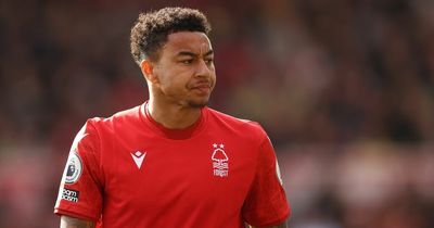 What Jesse Lingard did after scoring first goal for Nottingham Forest in Tottenham win