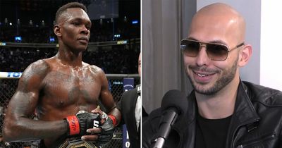 UFC champion Israel Adesanya praises "genius" Andrew Tate despite controversy