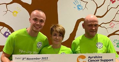 'Jay Walk' in memory of inspirational Ayr lad raises incredible £91,206 total for cancer charity