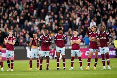 ‘They have let themselves and the fans down’: West Ham criticised after shock loss