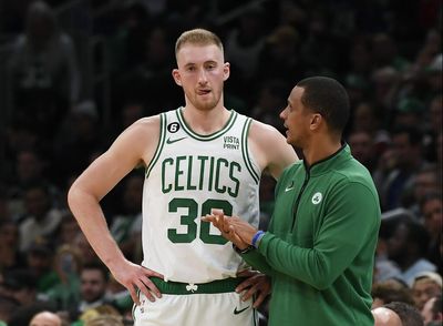 ‘He’s a guy that can create separation,’ says Celtics coach Joe Mazzulla of Sam Hauser on his career night