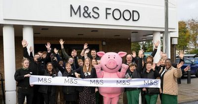 Percy Pig opens Marks and Spencer in Moortown after huge makeover