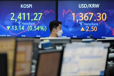 Asian stocks follow Wall St down before US inflation update