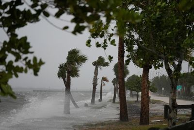 Nicole, rare November hurricane, pounds Florida coast