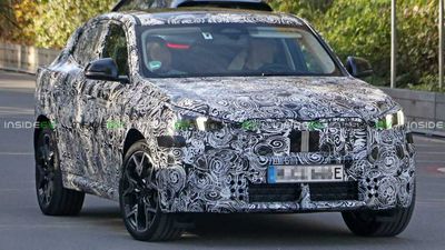 2024 BMW iX2 Electric Crossover Coupe Spied For The First Time