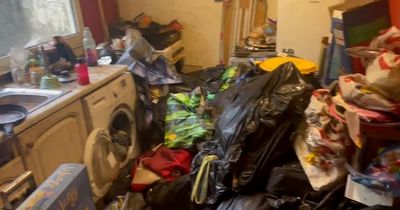 Tenants who didn't pay rent for two years left property trashed with rubbish, faeces and 'bottles of urine'