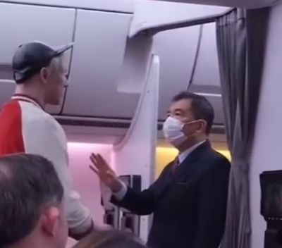 ‘Why you don’t give me f***ing water?’ Man filmed verbally abusing Singapore Airlines crew on flight