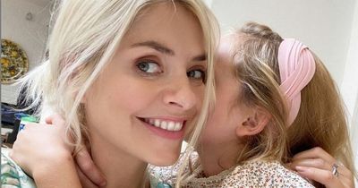 Holly Willoughby's daughter is just like her mum as they go on girls' night out