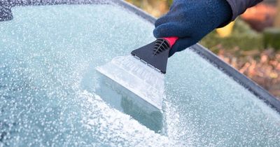 Drivers could be slapped with massive £801 fine for simply clearing frost from their car