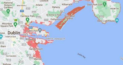 Terrifying future flood map of Dublin as Minister warns people 'will have to leave their homes'