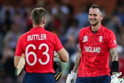 Alex Hales marvels at ‘perfect innings’ after blasting England into T20 World Cup final