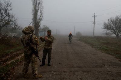 Frontline Ukrainian hamlet enjoys blast-free night for first time since February