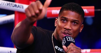 Anthony Joshua tells rival Tyson Fury he should "conduct himself better"