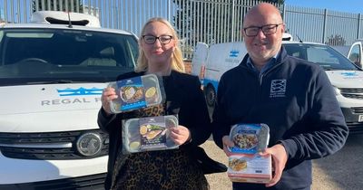 Grimsby pride on the packaging for national operator Regal Fish as new range launches