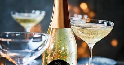 Shoppers go wild for Marks and Spencer’s new £10 festive fizz with edible gold leaf