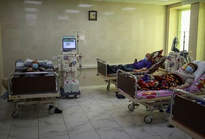 Power cuts another worry for Ukraine's critically ill