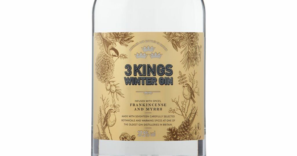 Three Kings gin made with frankincense and myrrh goes…