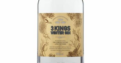 Three Kings gin made with frankincense and myrrh goes on sale at UK supermarket