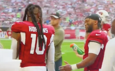 Kyler Murray and DeAndre Hopkins heatedly arguing will confirm suspicions the Cardinals are a ticking time bomb