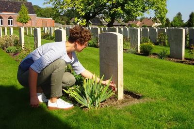 Belgian teacher honours memory of Scottish soldier killed in action in 1916