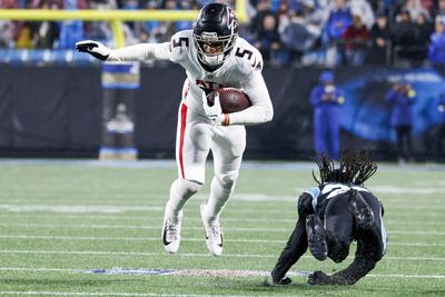 Drake London scores Falcons’ first TD of the night vs. Panthers