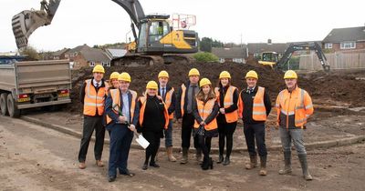 Work begins on District Council's largest housing estate in Kirkby in Ashfield