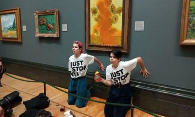 Climate activists attacking art ‘severely underestimate’ fragility of works, gallery directors warn