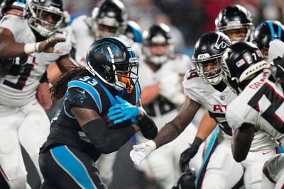 D’Onta Foreman powers Carolina Panthers past the Atlanta Falcons