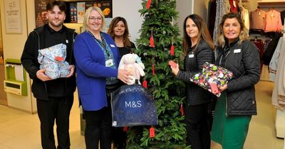 Big-hearted Dumfries Marks and Spencer's staff support Dumfries & Galloway Standard Toy Appeal