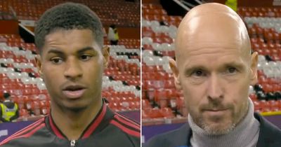 Erik ten Hag and Marcus Rashford agree on "top player" after game-changing Man Utd cameo